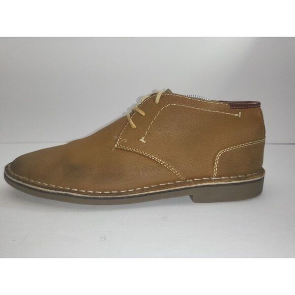 Kenneth Cole Reaction Chukka‎ Boots Men Sz 10.5 M Desert Wind Brown Workwear - Picture 1 of 8